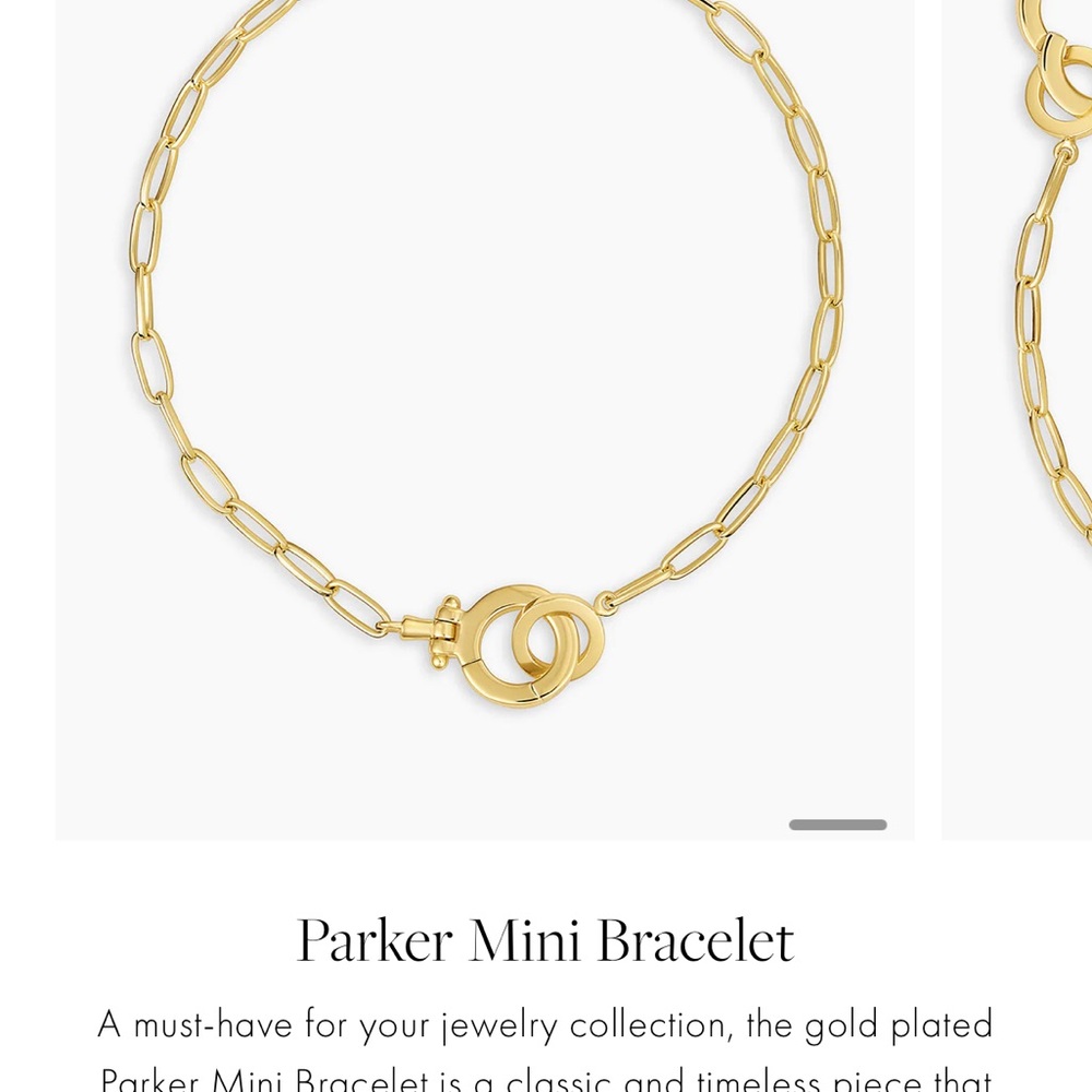 Gorjana Parker Gold Chain Bracelet